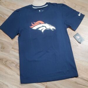 🔹️NWT Nike Broncos Blue Peyton Manning Short Sleeve Tshirt Small